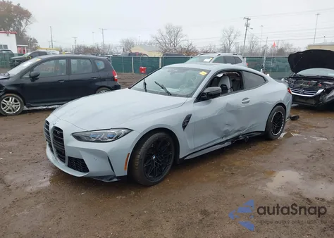 2021 BMW M4 Competition z USA, uszkodzony, nr VIN WBS33AZ0XMCG52301